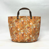 Marigold Love Oval Bottom Knitting Craft Tote Bag