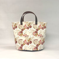 Fiona Pink Oval Bottom Knitting Craft Tote Bag
