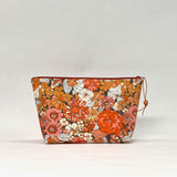 Fleuron Haven Small Zipper Pouch Gadget Case Cosmetics Project Bag