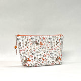 Mushroom Hideaway Small Zipper Pouch Gadget Case Cosmetics Project Bag