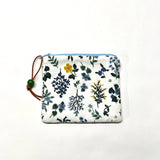 Hawthorne White Padded Zipper Pouch / Coin Purse / Gadget / Cosmetic Bag