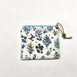Hawthorne White Padded Zipper Pouch / Coin Purse / Gadget / Cosmetic Bag