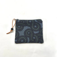 Cyprus Blue Padded Zipper Pouch / Coin Purse / Gadget / Cosmetic Bag