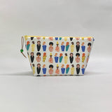More Ladies Small Zipper Pouch Gadget Case Cosmetics Project Bag