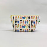 More Ladies Small Zipper Pouch Gadget Case Cosmetics Project Bag