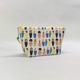 More Ladies Small Zipper Pouch Gadget Case Cosmetics Project Bag