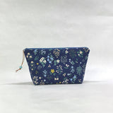 Hawthorne Navy Small Zipper Pouch Gadget Case Cosmetics Project Bag