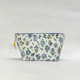 Hawthorne Periwinkle Small Zipper Pouch Gadget Case Cosmetics Project Bag