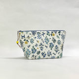 Hawthorne Periwinkle Small Zipper Pouch Gadget Case Cosmetics Project Bag