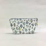 Hawthorne Periwinkle Small Zipper Pouch Gadget Case Cosmetics Project Bag